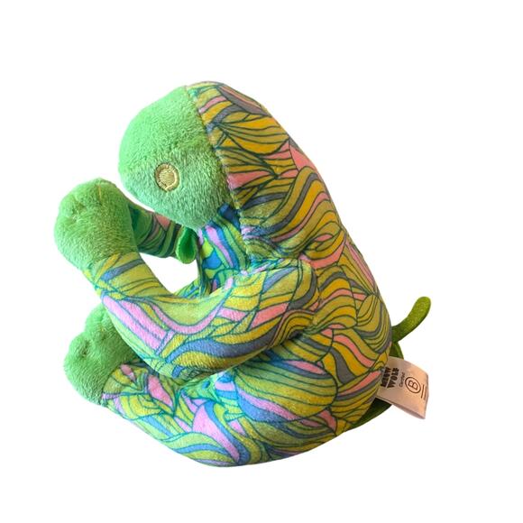 Meow Wolf Fig Sloth Plushie Stuffed Animal Toy Green - Picture 3 of 5